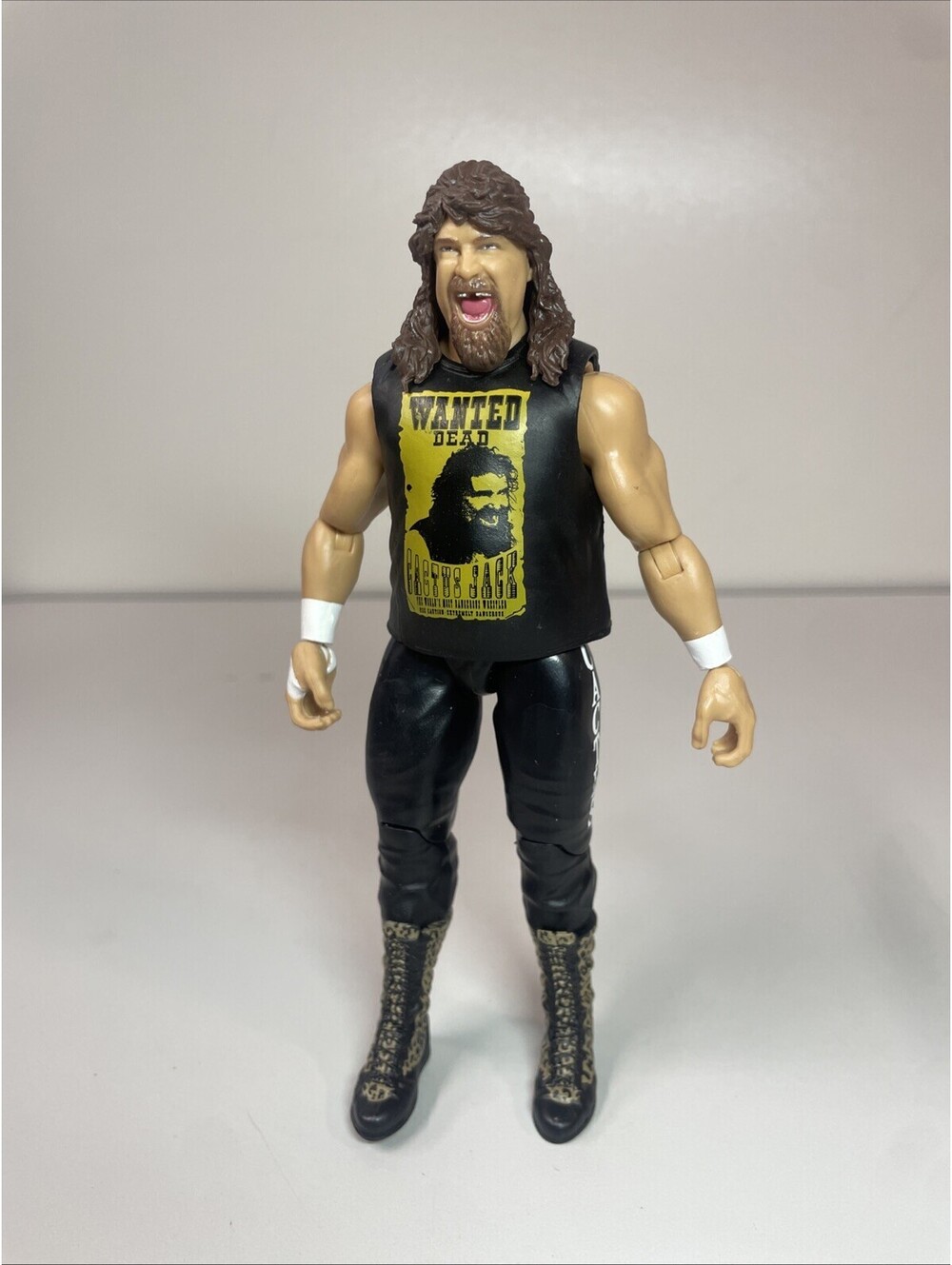 WWE Main Event Showdown 26 CACTUS JACK Mattel Basic Loose Mick Foley